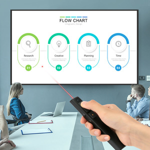 Deli 2802 Page Turner Pen PPT Remote Control 100m Office Classroom Presentation Tool - Product Image 1