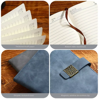 Meistverkauftes Premium-Leder-Notizbuch-Set A5 Hochwertige Textur für Geschäftsgeschenke, Geschäftstreffen & Dolmetschen
