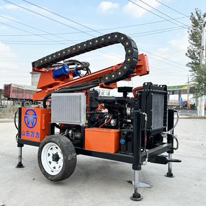300 M nước giếng Giàn Khoan di động bánh khí nén lỗ khoan nước sâu giếng khoan giàn khoan máy khoan Giàn Khoan - Product Image 1