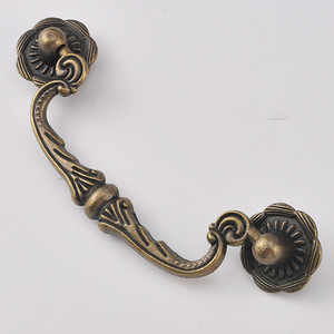 Furniture Handles & <b>Knobs</b> <b>Brass</b> Cabinet Pull 86mm Traditional Design Durable Hardware Accessory - Product Image 2