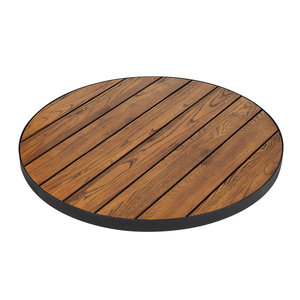 Patio Solid Ash Wood <strong>Table</strong> <strong>Top</strong> <strong>Fire</strong> <strong>Pit</strong> Timber Cover Vintage Outdoor Slat Wood Dining <strong>Table</strong> <strong>Top</strong> - Product Image 2