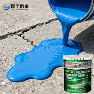 Waterborne Roof Waterproofing do poliuretano Waterproofing do plutônio impermeável água líquida Base <span class=keywords><strong>Coating</strong></span> para a aplicação da escova ou do pulverizador - Product Image 2
