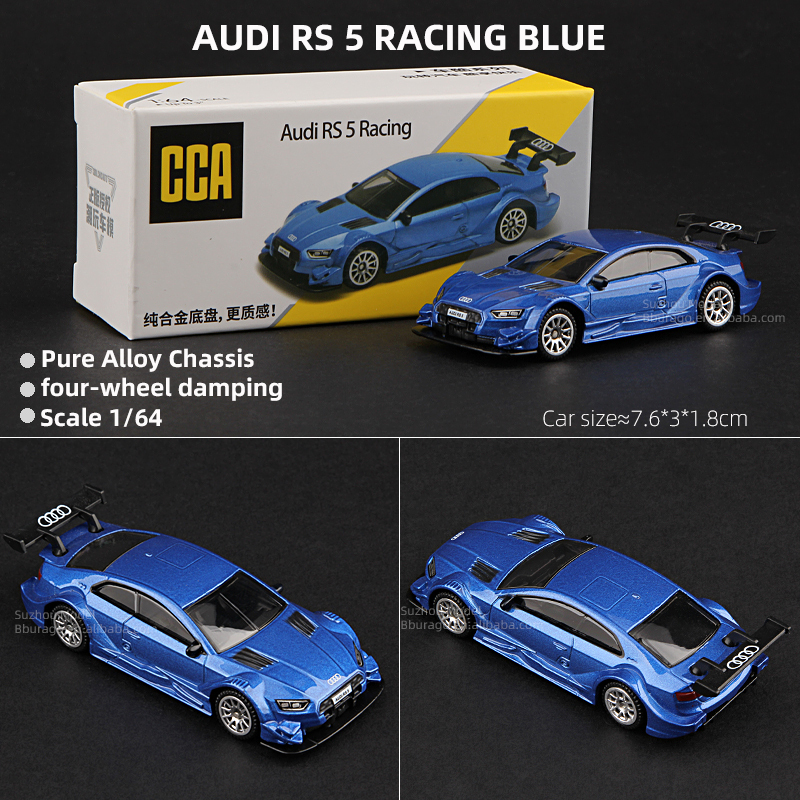Audi RS5 Blu da corsa
