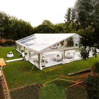 Chapiteau transparent Pvc 15M X 20M aluminium extérieur grand chapiteau Festival grand événement tente toit fête mariage tente pour événements