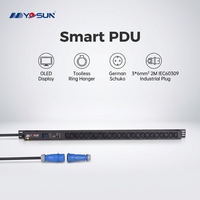 PDU Inteligente Vertical Avanzado con Monitoreo en Tiempo Real y Diseño 0U, Unidad de Distribución de Energía Inteligente para Racks de Servidores