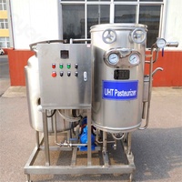 Usine de laiterie Uht ligne de production de lait acier inoxydable chauffage électrique stérilisateur Uht lait vin jus pasteurisateur