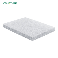 Matelas POE 4D Air Fiber Mesh en tissu super respirant et lavable pour berceau de bébé moderne pour chambre d'hôpital, hôtel et extérieur