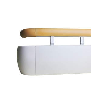 Thiết kế hiện đại <span class=keywords><strong>PVC</strong></span> lan can cho hành lang & Hành lang tường bảo vệ lan can cho điều dưỡng & bệnh viện sử dụng - Product Image 6