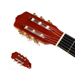 Großhandel OEM 6 Saiten heiß verkaufen Nylon Gitarren hersteller 39 Zoll klassische hochwertige Gitarren