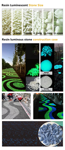 <span class=keywords><strong>Pierre</strong></span> <span class=keywords><strong>concassée</strong></span> fluorescente naturelle phosphorescente pour décor de jardin extérieur utilisée dans les jardins - Product Image 3