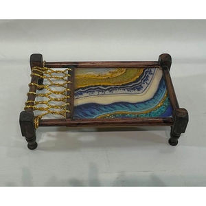 Handcrafted Wooden Tree Art Serving Food <b>Tray</b> beautifully designed functional piece wholesale price collection - Product Image 3