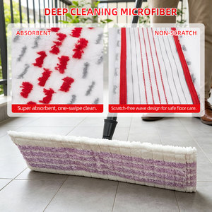 Repuesto de Paño de Microfibra para Mopa <span class=keywords><strong>Vileda</strong></span> <span class=keywords><strong>UltraMax</strong></span> O-Cedar 2en1, Recambio de Cabezal de Mopa Plana Lavable - Product Image 5
