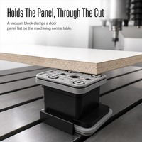ANGHUA Bloc de serrage à ventouse sous vide CNC pour centre d'usinage du bois, vente en gros