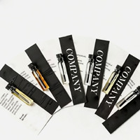 Logo personnalisé noir blanc papier d'art 1ml 2ml 3ml mini flacon testeur d'échantillon de parfum carte pour promotion