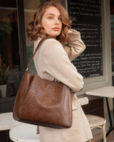 Sac à main LOVEVOOK pour femmes en cuir PU de luxe, sac à main tendance, sac à bandoulière de créateur, sac à main pour femmes, sac pour le shopping quotidien, les voyages et le travail
