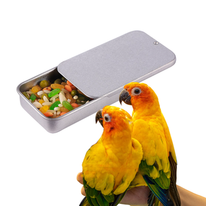Mini Contenitore Portatile per Addestramento Uccelli Domestici, Scatola per Premi e Alimenti per Pappagalli, Facile da Riporre - Product Image 2