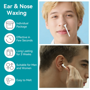 Applicateur Nasal Jetable à Pointe en Cire pour Sourcils, Prêt à l'Emploi, <span class=keywords><strong>Prix</strong></span> de Gros, pour l'<span class=keywords><strong>Épilation</strong></span> des Oreilles et du Nez - Product Image 4
