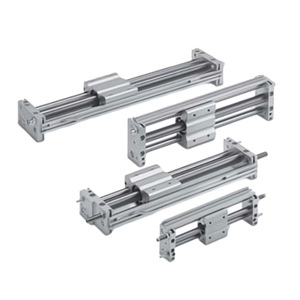 Cilindro sin vástago con acoplador magnético SMC CY1S10 150Z, pieza neumática de doble acción de aluminio - Product Image 1