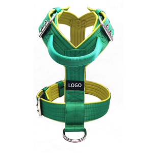 Harnais robuste pour <span class=keywords><strong>chien</strong></span>, gilet de sécurité réglable pour chiot, laisse tactique pour <span class=keywords><strong>chien</strong></span>, collier, harnais tactique pour grand <span class=keywords><strong>chien</strong></span> - Product Image 2