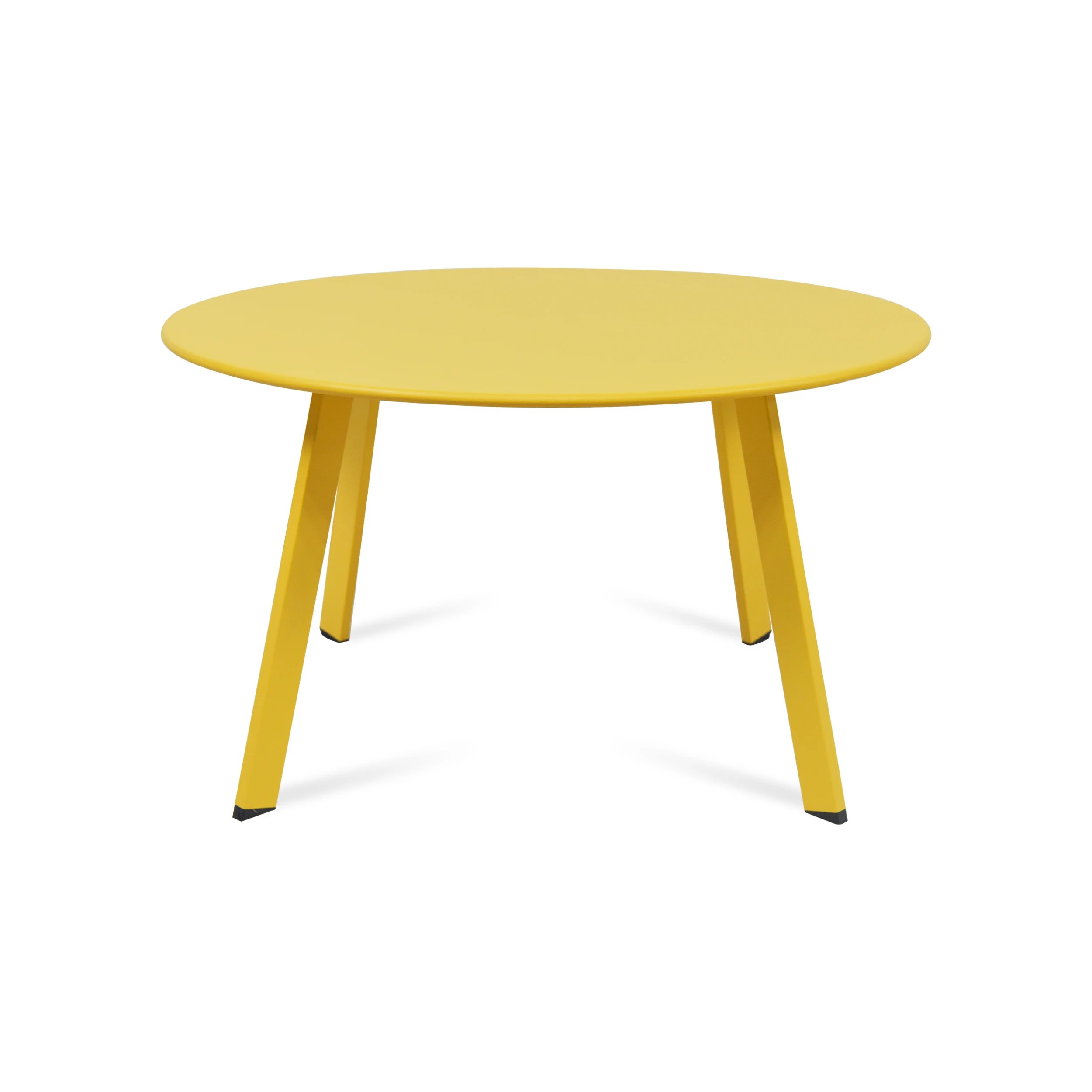 Утолщенный металлический наружный комнатный журнальный столик легкий и легко разбирается