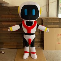 UYEAH Maßgeschneiderte Produkte: Arbeitskleidung, Robotertechnologie, Smartes Maskottchenkostüm – Robotermaskottchen für KI-Konferenzen
