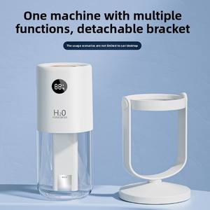 Stérilisateur d'air et humidificateur USB silencieux pour la maison, le <span class=keywords><strong>bureau</strong></span>, le <span class=keywords><strong>bureau</strong></span> à domicile - Atomiseur portable à double pulvérisation avec fonction de minuterie - Product Image 4