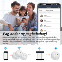 Prise intelligente Zigbee 3.0 LangYeao, prise US, domotique, avec 10A 16A, compatible avec Google Home Alexa Tuya Smart Life