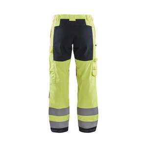 BLAKLADER - 719115123389C48 Pantalones multinorm inherentes para mujer elásticos Amarillo/Azul marino ROPA DE TRABAJO RESISTENTE A LLAMAS - Product Image 2