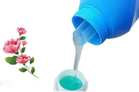 Détergent Liquide Lessive Haute Densité Naturel Faible Mousse Parfum Floral Jetable Écologique Blanchissant Usage Domestique OEM Automatique