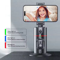 360 trépied de suivi de visage pour téléphone suivi de mouvement automatique P02 support de téléphone pour Smartphone AI trépied Selfie Robot