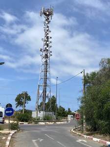 携帯電話通信タワー3脚4脚角管状鋼通信無線放送 - Product Image 2