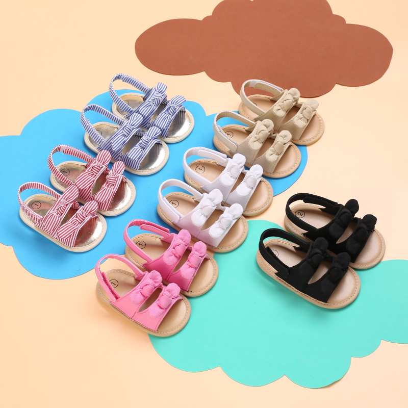 Сандалии разноцветные Дышащие Детские прогулочные туфли на мягкой подошве