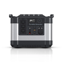 Système de batterie solaire lifepo4 batterie 1000w alimentation de station d'alimentation portable pour pc camping