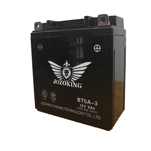 JOZOKING 6MF4L 12V密封鉛酸オートバイバッテリー<span class=keywords><strong>5AH</strong></span> 65CCA現在の2年間保証付き - Product Image 4