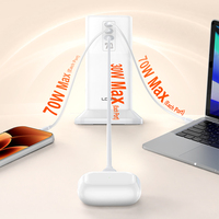 LDNIO SCW4383-1 Steckdosenleiste mit 4 Steckdosen & 1 USB+2C Anschlüssen Verlängerungskabel Stromleiste