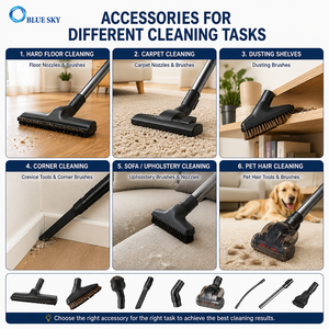 Accessori Personalizzati <span class=keywords><strong>per</strong></span> <span class=keywords><strong>Aspirapolvere</strong></span> con Spazzole e Tubi <span class=keywords><strong>per</strong></span> la Pulizia dei Pavimenti - Product Image 3