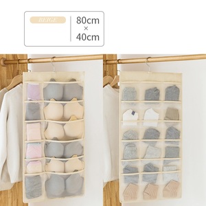 Tas pakaian dalam lemari pembesar, tas pakaian Dalam lipat, tas penyimpanan pakaian, tas kaus kaki <span class=keywords><strong>Organizer</strong></span> <span class=keywords><strong>Bra</strong></span> gantung dengan saku jaring - Product Image 6