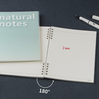 Agenda personnalisé avec logo personnalisé, reliure spirale, format A5, organiseur, carnet de notes pour étudiants