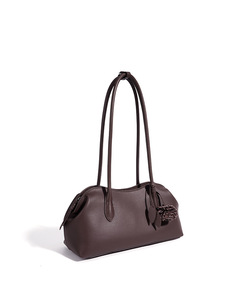 High End Factory Price Real Leather Baguette Bag for USA <strong>UK</strong> Market Elegant Women Shoulder Handbag - Product Image 3