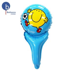 Clapet de ballon de Noël en aluminium à main personnalisé certifié EN71 25x49cm décoration de fête unique pour les événements cadeau publicitaire - Product Image 1