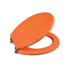 Hoge Kwaliteit Oem Schimmel Mdf Oranje Toiletbril