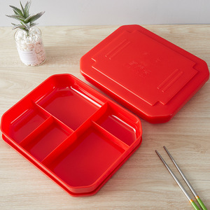 Suministramos loncheras bento con cinco o cuatro compartimentos, loncheras para cafeterías, cajas para sushi y más. Estos alimentos son nutritivos y - Product Image 2