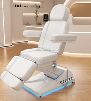 Chaise de beauté électrique Salon Spa Meubles pour cils Chaise de beauté pour ongles Table de massage électrique Table de maquillage Chaises de salle de beauté