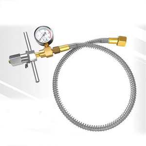 High Pressure Hose 1 <b>Meter</b> NBR Outer <b>Cover</b> Two Layer Steel Wire Braided For <b>Gas</b> Transfer And Oxygen Delivery - Product Image 5