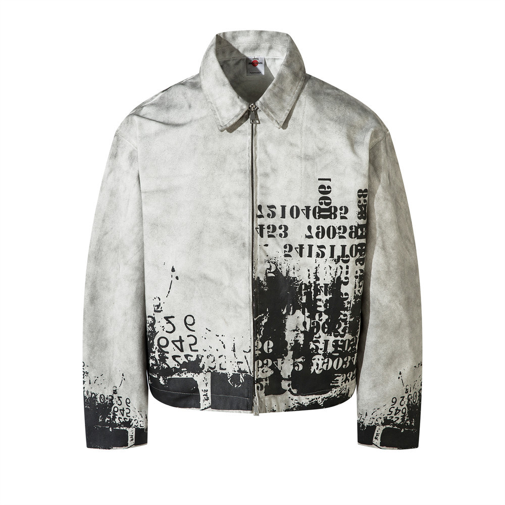 ジャケット・アウター VINTAGE BLACK WASH DENIM SET-UP M Alexander Wang shrunken trucker jacket in denim dark grey