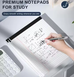 Blocs-notes 8,5 x 11,75 à lignes larges, format <span class=keywords><strong>lettre</strong></span>, imprimés, blancs, 50 feuilles par bloc, reliure à feuilles mobiles, papier offset - Product Image 6