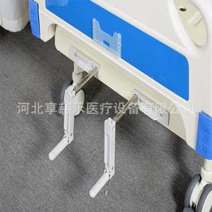 Cama Hospitalaria Manual de Doble Manivela A005 con Respaldo y Elevación de Piernas para Pacientes Mayores: Disfrute de la Comodidad y la Felicidad - Product Image 4
