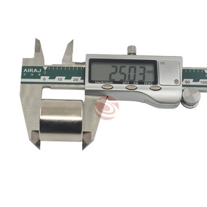 Aimant surpresseur sur cylindre Permanent, disque magnétique en néodyme 25x25 - Product Image 4