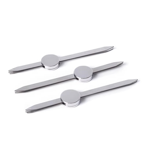 Regla de Medición de Cejas Metálica con Proporción Áurea para Microblading y PMU - Product Image 2