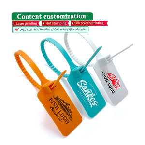 Sellos de Seguridad de Plástico PP+PE DX211P-2 Dingxin, con Logotipo Personalizado, Alta Calidad, 50x30mm, Resistentes a la Temperatura, OEM/ODM, Envío <span class=keywords><strong>Gratuito</strong></span> - Product Image 5
